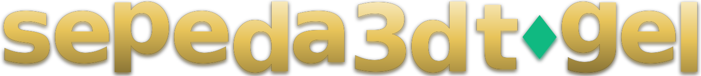 sepeda 3d togel logo